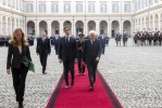 Il Presidente Sergio Mattarella con il Presidente della Repubblica di Macedonia del Nord, S.E. il Signor Stevo Pendarovski, in visita ufficiale