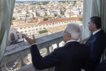 Il Presidente Sergio Mattarella con il Presidente del Turkmenistan, Gurbanguly Berdimuhamedov, in visita ufficiale