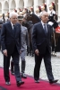 Il Presidente Sergio Mattarella con Marcelo Nuno Duarte Rebelo De Sousa, Presidente della Repubblica Portoghese, in visita di Stato