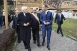 Il Presidente della Repubblica Sergio Mattarella con Massimiliano Fedriga, Presidente della Regione Autonoma Friuli Venezia Giulia, Roberto Dipiazza, Sindaco di Trieste in occasione della cerimonia di inaugurazione dell’anno accademico 2019/2020 della Scuola Internazionale Superiore di Studi Avanzati