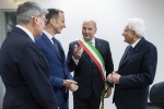 Il Presidente della Repubblica Sergio Mattarella in occasione della cerimonia di inaugurazione dell’anno accademico 2019/2020 della Scuola Internazionale Superiore di Studi Avanzati .
