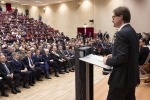 Il Presidente della Repubblica Sergio Mattarella in occasione della cerimonia di inaugurazione dell’anno accademico 2019/2020 della Scuola Internazionale Superiore di Studi Avanzati
