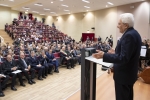 Il Presidente della Repubblica Sergio Mattarella alla cerimonia di inaugurazione dell’anno accademico 2019/2020 della Scuola Internazionale Superiore di Studi Avanzati
)