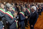 Il Presidente della Repubblica Sergio Mattarella alla 36^ Assemblea dell'Associazione Nazionale Comuni Italiani dal titolo "Ascoltare. Decidere. Migliorare"