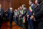 Il Presidente della Repubblica Sergio Mattarella alla 36^ Assemblea dell'Associazione Nazionale Comuni Italiani dal titolo "Ascoltare. Decidere. Migliorare"