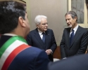 Il Presidente della Repubblica Sergio Mattarella con Nello Musumeci, Presidente della Regione Siciliana,in occasione della celebrazione dell’80° anniversario di fondazione del Corpo Nazionale dei Vigili del Fuoco
