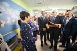 Il Presidente della Repubblica Sergio Mattarella visita l’Ospedale San Marco di Catania.