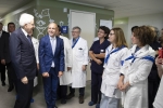 Il Presidente della Repubblica Sergio Mattarella visita l’Ospedale San Marco di Catania.