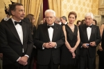 Il Presidente della Repubblica Sergio Mattarella e la Sig.ra Laura con il Sindaco di Milano Giuseppe Sala, al Teatro alla Scala,in occasione della Tosca,prima della stagione d’opera e balletto 2019-2020 del Teatro alla Scala di Milano