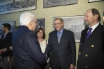 Il Presidente della Repubblica Sergio Mattarella a Palazzo Marino saluta i familiari delle vittime della strage di Piazza Fontana