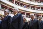 Il Presidente Sergio Mattarella con Enrico Rossi, Presidente della Regione Toscana, in occasione del convegno dal titolo “Ricordare Carlo Azeglio Ciampi, uomo di governo e Capo dello Stato”

