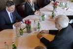 Il Presidente della Repubblica Sergio Mattarella con il Presidente della Repubblica di Slovenia Borut Pahor