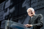 - Il Presidente della Repubblica Sergio Mattarella in occasione della celebrazione in onore di Chiara Lubich, nel centenario della sua nascita
