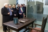 Il Presidente della Repubblica Sergio Mattarella visita l’esposizione dedicata ad Alcide De Gasperi