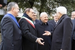 Il Presidente Sergio Mattarella con Vincenzo De Luca, Presidente della Regione Campania, Antonio Di Maria, Presidente della Provincia e Clemente Mastella, Sindaco di Benevento,in occasione dell’inaugurazione dell’Anno Accademico 2019-2020 dell’Università del Sannio.
