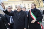 Il Presidente della Repubblica Sergio Mattarella a Benevento riceve il saluto della cittadinanza
