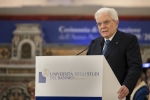 Il Presidente della Repubblica Sergio Mattarella in occasione dell’inaugurazione dell’Anno Accademico 2019-2020 dell'Università del Sannio
