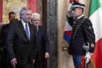 Il Presidente Sergio Mattarella con il Presidente della Repubblica Argentina, S.E. il Signor Alberto Ángel Fernández