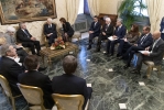 Il Presidente Sergio Mattarella con il Presidente della Repubblica Argentina, S.E. il Signor Alberto Ángel Fernández