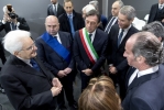 Il Presidente Sergio Mattarella con le Autorità locali, in occasione della cerimonia di inaugurazione di “Padova Capitale europea del Volontariato 2020”