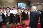 Il Presidente Sergio Mattarella in occasione della cerimonia di inaugurazione dell’anno accademico 2019/2020 dell’Università degli Studi di Teramo 
