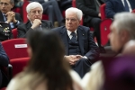 Il Presidente Sergio Mattarella in occasione della cerimonia di inaugurazione dell’anno accademico 2019/2020 dell’Università degli Studi di Teramo 
