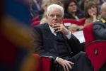 Il Presidente Sergio Mattarella in occasione della cerimonia di inaugurazione dell’anno accademico 2019/2020 dell’Università degli Studi di Teramo 
