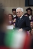 Il Presidente Sergio Mattarella in occasione della cerimonia di inaugurazione dell’anno accademico 2019/2020 dell’Università degli Studi di Teramo 
