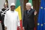 Il Presidente della Repubblica Sergio Mattarella con S.E. il Signor Ibrahim Boubacar Keïta, Presidente della Repubblica del Mali
