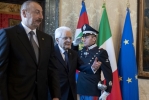 Il Presidente Sergio Mattarella con il Presidente della Repubblica dell’Azerbaigian, S.E. il Signor Ilham Aliyev, in visita di Stato