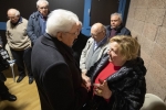 Il Presidente della Repubblica Sergio Mattarella, alla Fabbrica dei Diritti di Sant’Anna di Stazzema, incontra i superstiti della strage, in occasione della cerimonia per il cinquantesimo anniversario del conferimento della medaglia d’oro al valor militare al Comune di Stazzema

