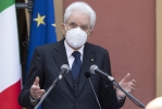 Il Presidente della Repubblica Sergio Mattarella rivolge il suo indirizzo di saluto in occasione della visita a Codogno