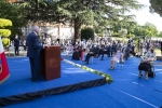 Il Presidente della Repubblica Sergio Mattarella in occasione della cerimonia di commemorazione del Sindaco del Comune di Rocca di Papa, Dott. Emanuele Crestini.
(foto di Francesco Ammendola - Ufficio per la Stampa e la Comunicazione della Presidenza della Repubblica)