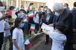 Il Presidente della Repubblica Sergio Mattarella in occasione della cerimonia di commemorazione del Sindaco del Comune di Rocca di Papa, Dott. Emanuele Crestini.
