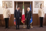 Il Presidente della Repubblica Sergio Mattarella a Trieste con il Presidente della Repubblica di Slovenia, Borut Pahor 
