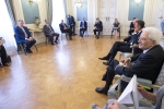 Il Presidente della Repubblica Sergio Mattarella a Trieste con il Presidente della Repubblica di Slovenia, Borut Pahor incontrano i rappresentanti della minoranza slovena in Italia e della minoranza italiana in Slovenia
