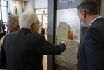  Il Presidente della Repubblica Sergio Mattarella con il Presidente della Repubblica di Slovenia Borut Pahor al Narodni Dom