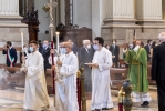 Il Presidente della Repubblica Sergio Mattarella in occasione della Santa Messa in suffragio delle vittime delle stragi di Bologna e di Ustica