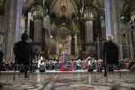 Il Presidente della Repubblica Sergio Mattarella al Duomo di Milano,in occasione della Messa da Requiem di Giuseppe Verdi,eseguita dal M° Riccardo Chailly, in memoria delle vittime del Covid-19 