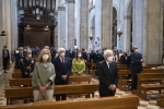 Il Presidente Sergio Mattarella e la Signora Laura Mattarella, a Loreto, per la celebrazione giubilare in occasione della accensione della Lampada per la pace 
