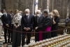 Il Presidente Sergio Mattarella e la Sig.ra Laura, con il Presidente della Repubblica Federale di Germania Frank-Walter Steinmeier e la Signora Elke Büdenbender in visita al Duomo di Milano