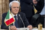 Il Presidente Sergio Mattarella e S.E. Andrzej Duda, Presidente della Repubblica, nel corso dei collqui