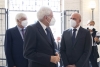 Il Presidente Sergio Mattarella con Massimo Carpinelli,Rettore dell’Università degli Studi di Sassari,in occasione della cerimonia di commemorazione in occasione del 10° anniversario della morte del Presidente emerito della Repubblica, Sen. Prof. Francesco Cossiga
(foto di Francesco Ammendola - Ufficio per la Stampa e la Comunicazione della Presidenza della Repubblica)