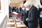 Il Presidente Sergio Mattarella all’Università degli Studi di Sassari, in occasione della cerimonia di commemorazione del 10° anniversario della morte del Presidente emerito della Repubblica, Sen. Prof. Francesco Cossiga
