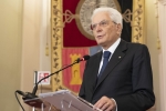 Il Presidente Sergio Mattarella nell’Aula Magna dell’Università degli Studi di Sassari, in occasione della cerimonia di commemorazione del 10° anniversario della morte del Presidente emerito della Repubblica, Sen. Prof. Francesco Cossiga
