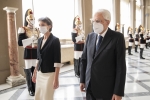 Il Presidente Sergio Mattarella con il Presidente della Confederazione Svizzera, S.E. la Signora Simonetta Sommaruga,in visita ufficiale.
