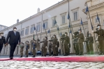 Arrivo al Quirinale del Presidente della Repubblica del Kenya, S.E. il Signor Uhuru Kenyatta