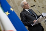 Il Presidente Sergio Mattarella in videoconferenza, alla XI edizione della cerimonia di conferimento del Premio Nazionale per l’Innovazione “Premio dei Premi” 2020