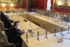 Il Presidente della Repubblica Sergio Mattarella con il Gruppo Parlamentare "Per le Autonomie (SVP-PATT, UV)" del Senato della Repubblica, in occasione delle consultazioni