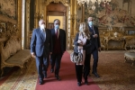La delegazione del Gruppo Parlamentare Misto del Senato della Repubblica, in occasione delle consultazioni
